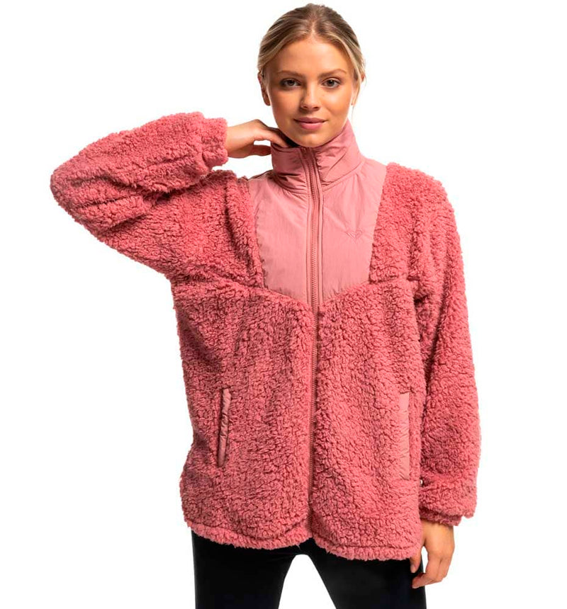 Casual Jacket Roxy Waves Of Warmth Sherpa Jacket