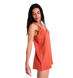 Roxy Nazare Surf Spot Casual Romper Dress