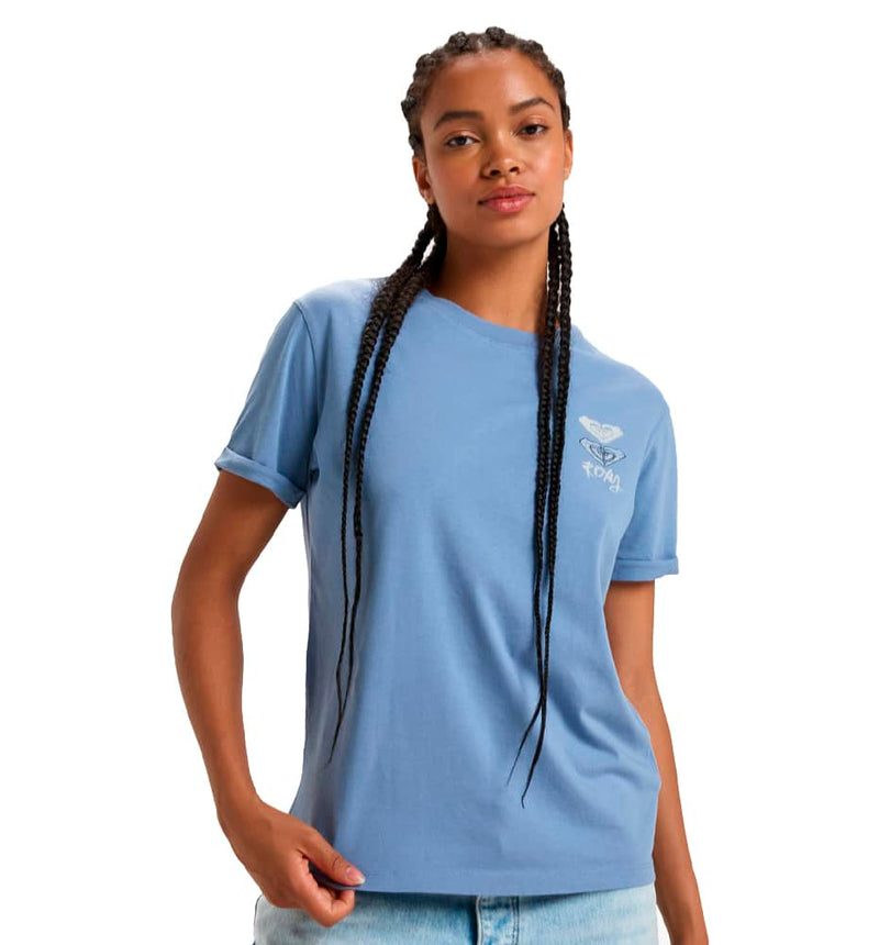 Camiseta M/C Casual Roxy Noon Ocean Art