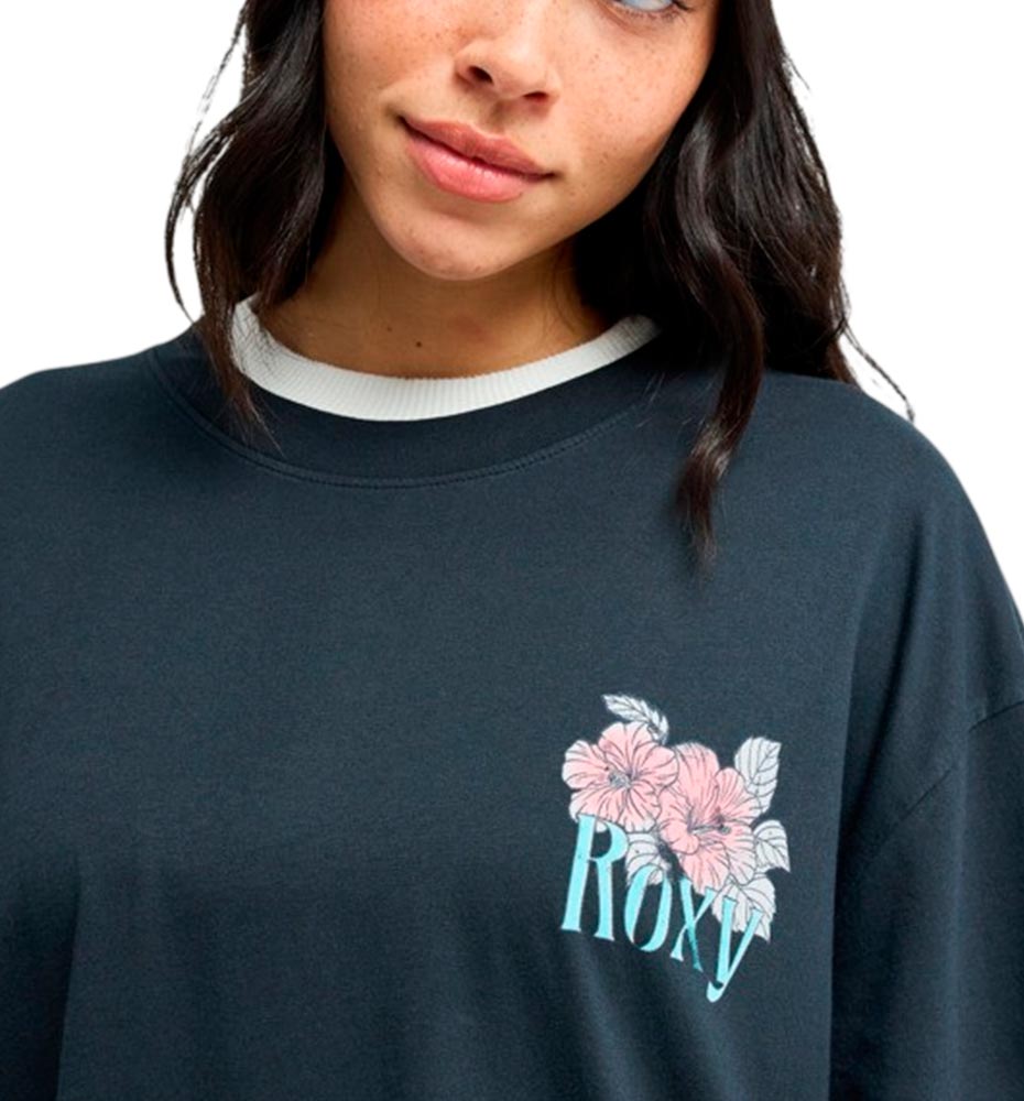 Camiseta Casual Roxy Talloversize Washed