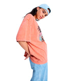 Roxy Talloversize Washed Casual T-Shirt