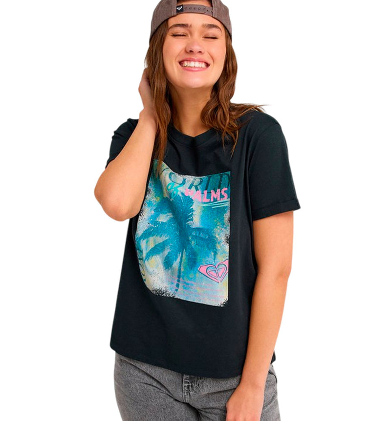 Camiseta Casual Roxy Oceanregular Poster