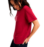 Camiseta Casual Roxy Oceanwave Regular Slub