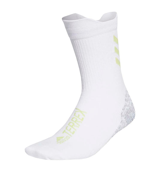 Calcetines Trail_Unisex_ADIDAS Terrex HEAT.RDY Traxion Crew blanco