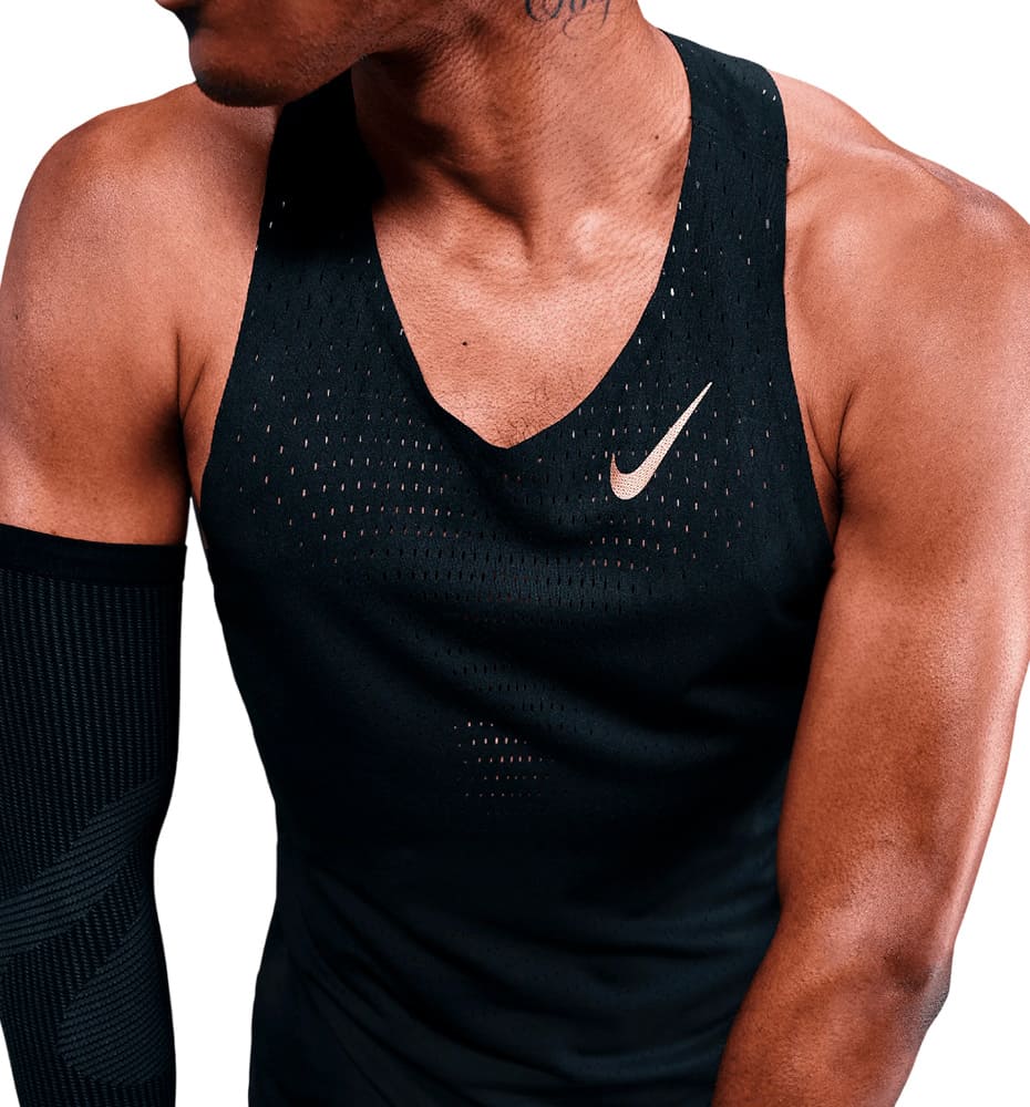 Men's Running Tank Top Nike M Nk Dfadv Aroswft Jakob Singl