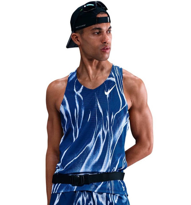 Nike Running Tank Top M Nk Dfadv Arosft Snglt Ee Aop
