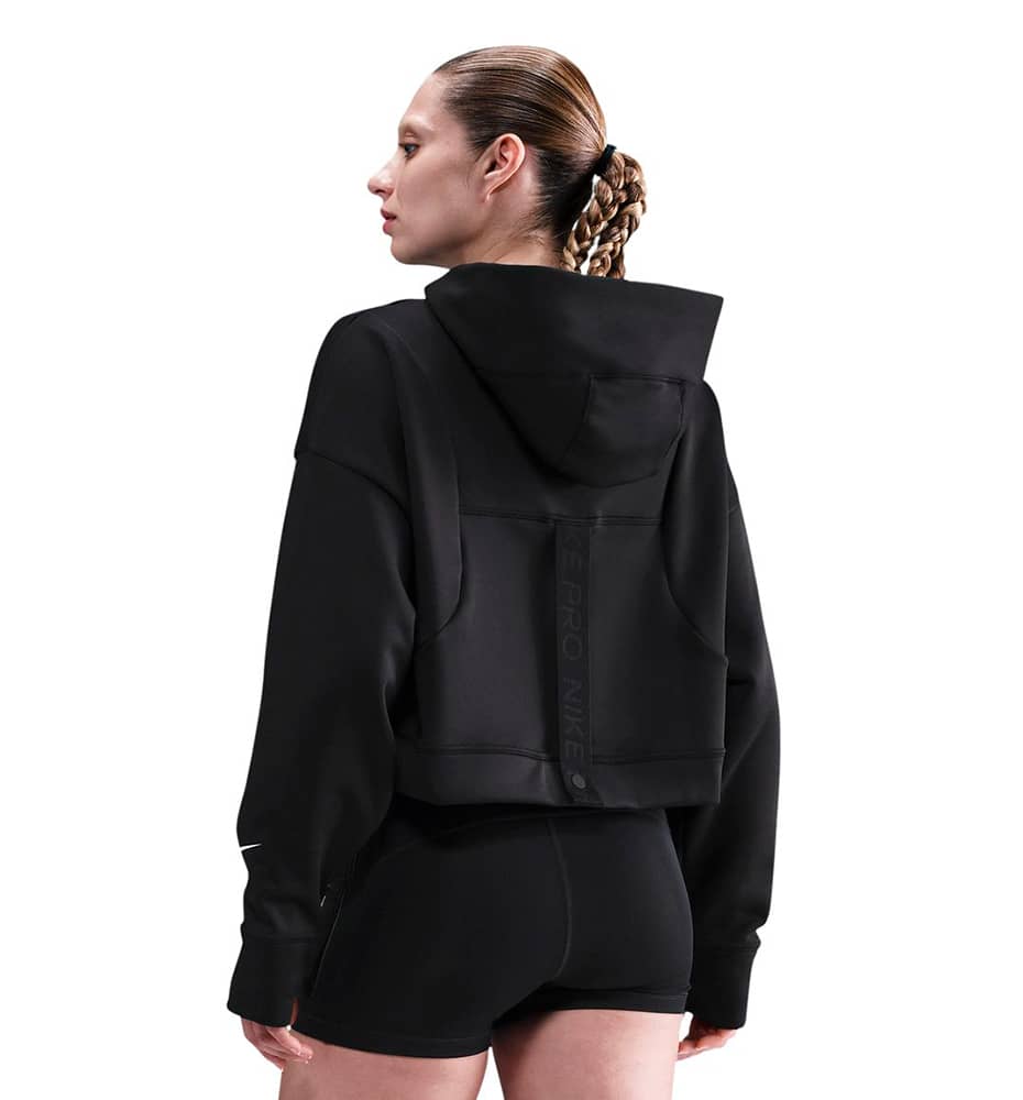 Hoodie Sudadera Capucha Fitness_Mujer_Nike Pro