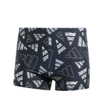 Bañador Natación Adidas Aop Logo Boxer