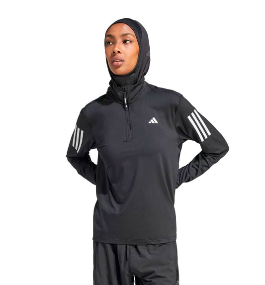 Running Sweatshirt_Women_ADIDAS Otr B Hzip
