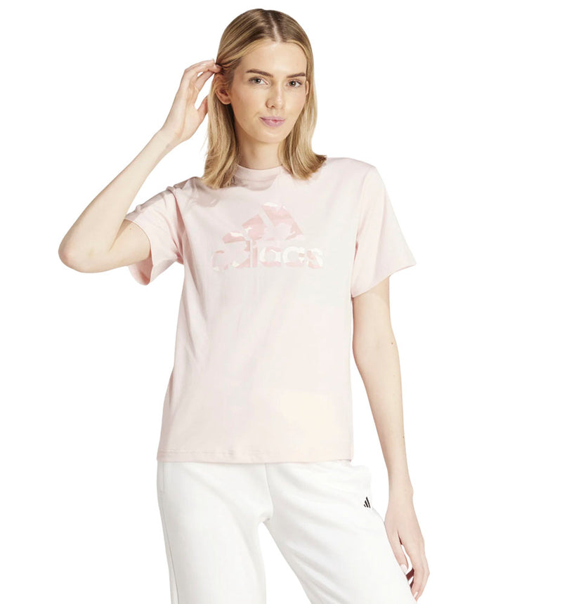 Camiseta M/C Casual Adidas W Camo T