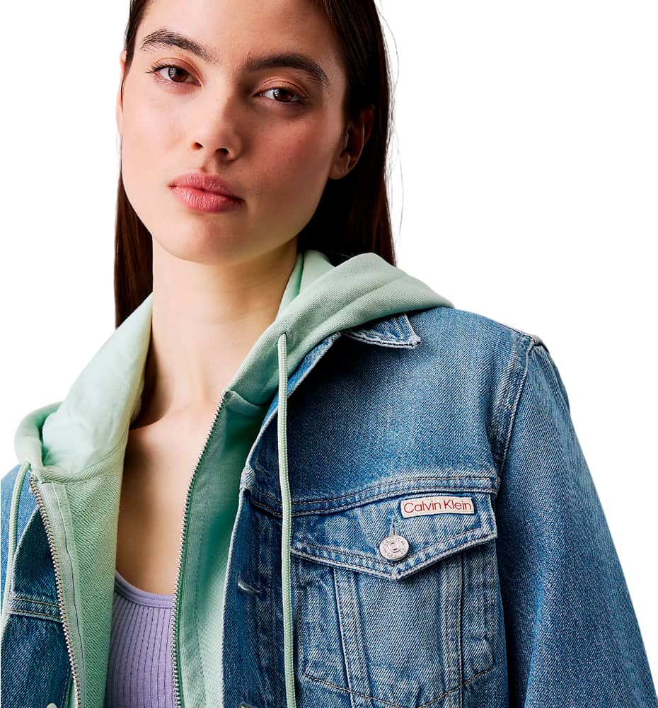 Chaqueta Casual_Mujer_CALVIN KLEIN Cropped 90´s Denimtrucker