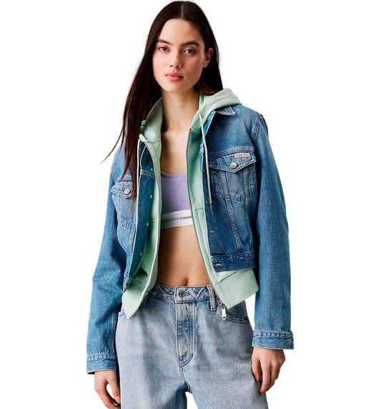 Chaqueta Casual_Mujer_CALVIN KLEIN Cropped 90´s Denimtrucker