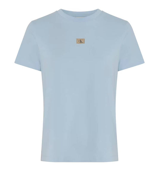 T-shirt M/c Casual_Mujer_CALVIN KLEIN Woven Label Regular Tee