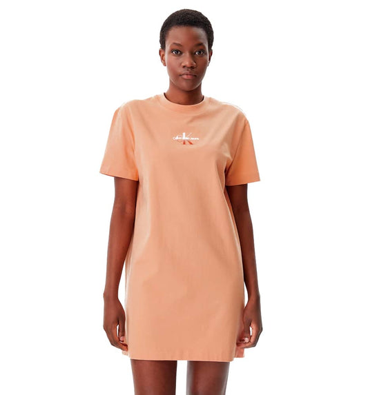 Vestido Casual_Mujer_CALVIN KLEIN Gradient Monologo Tee Dress