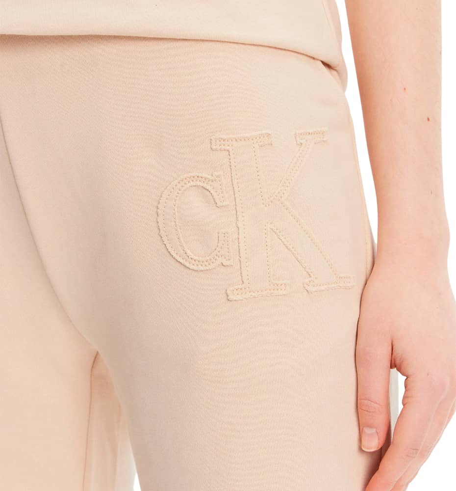 Pantalón Casual_Mujer_CALVIN KLEIN Ck Applique Jog Pant