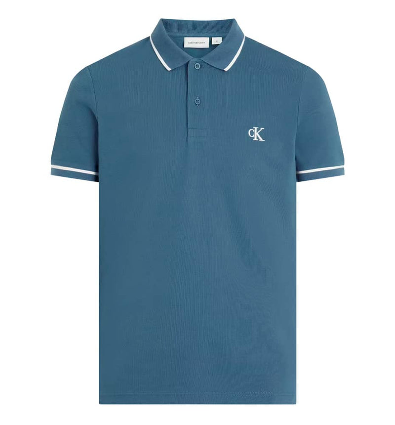 Polo Casual Calvin Klein Tipping Slim Polo