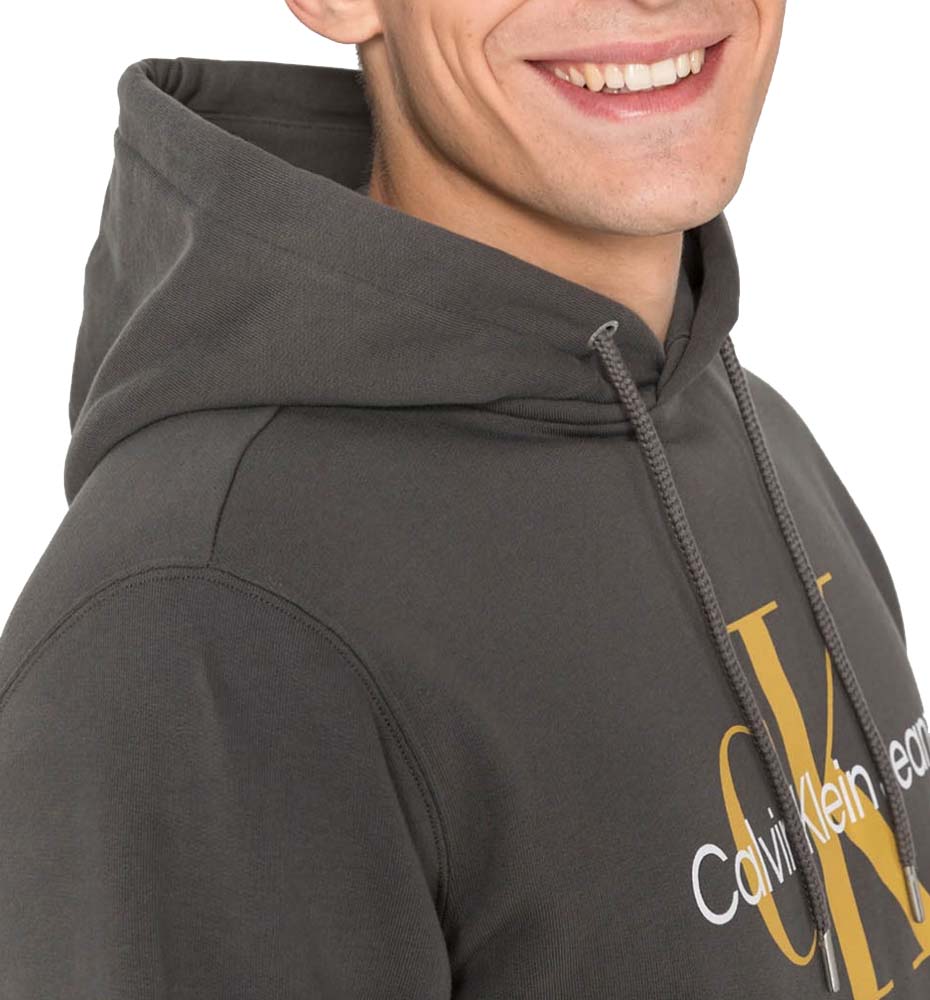 Casual Hoodie_Men_CALVIN KLEIN Seasonal Monogram Regular Hoodie