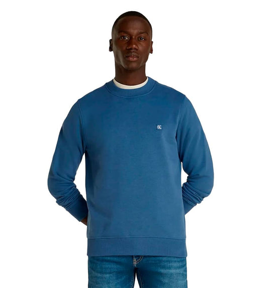 Casual Sweatshirt_Men_CALVIN KLEIN Ck Embro Badge Crew Neck