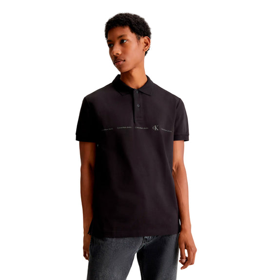Polo Casual_Hombre_CALVIN KLEIN Logo Repeat Polo