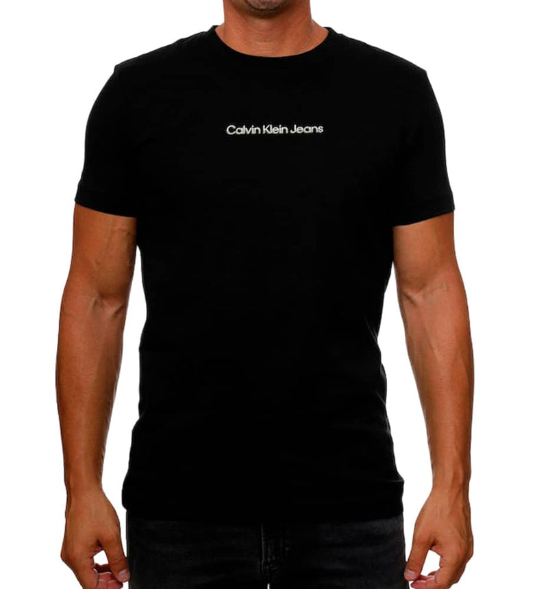 T-shirt M/C Casual Calvin Klein Mixed Institutional Logo Tee