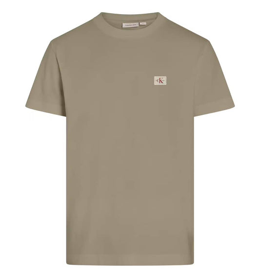 T-shirt M/c Casual_Men_CALVIN KLEIN Woven Label Regular Tee