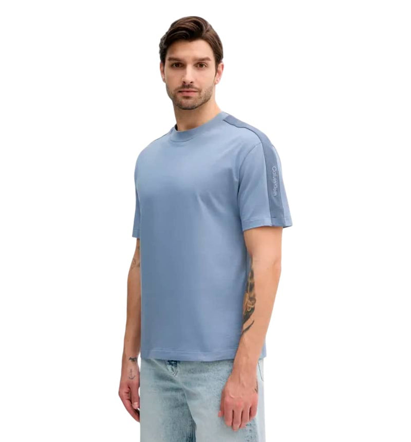 Camiseta M/C Casual Calvin Klein Logo Tape Tee