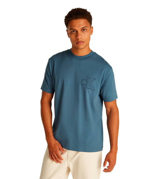 T-shirt M/c Casual_Men_CALVIN KLEIN Ck Applique Tee