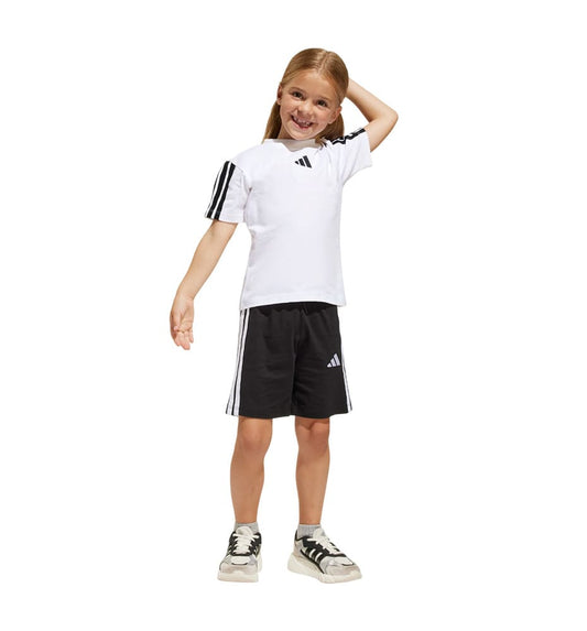 Set - Short & Shirt Casual_Child_ADIDAS Lk 3s T-set 160