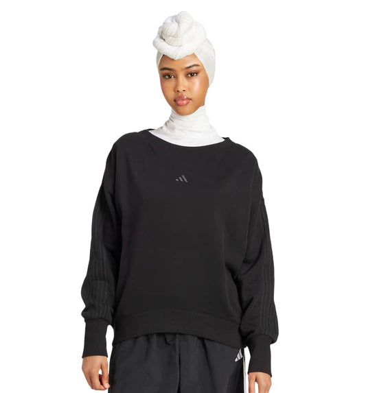 Casual Sweatshirt_Women_ADIDAS W Co Ft Swt
