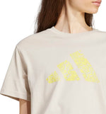 Camiseta M/C Casual Adidas W C Camo Tee