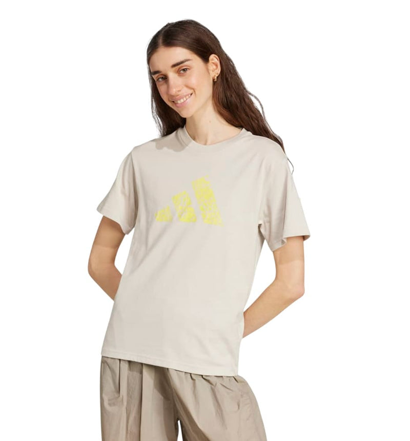 Camiseta M/C Casual Adidas W C Camo Tee
