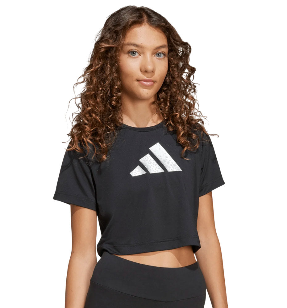Camiseta Casual_Niña_ADIDAS Jg Three Stripes Gl
