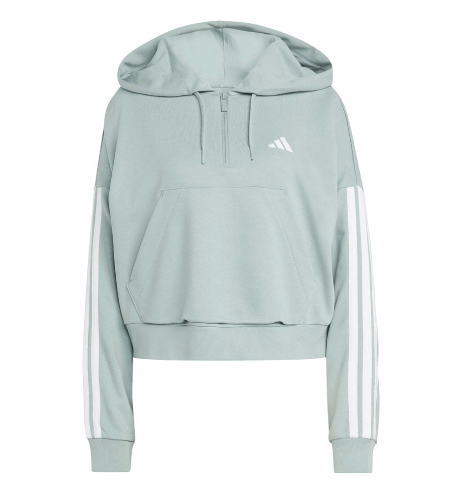 Hoodie Sudadera Capucha Casual Adidas 3Stripes