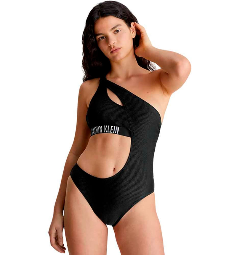 Calvin Klein Cut Out One Piece Swimsuit