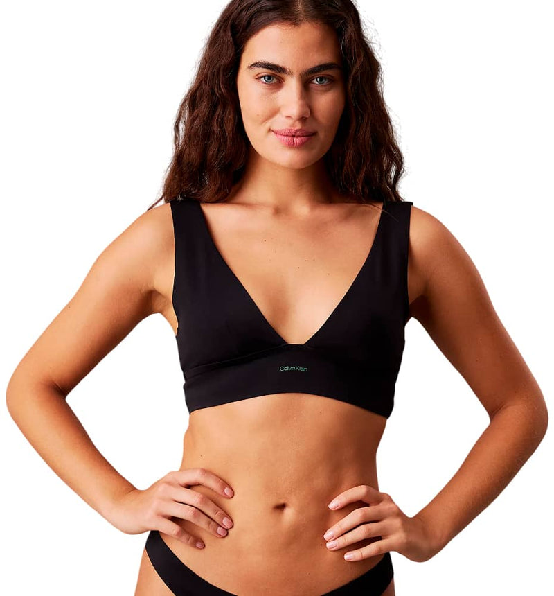 Calvin Klein Longline Triangle Bikini Top Swimsuit