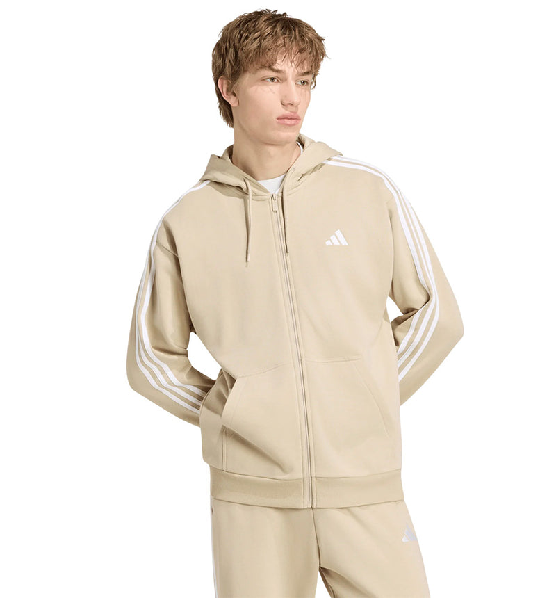 Chaqueta Casual Adidas Essentials 3-Stripes French Terry Full-Zip