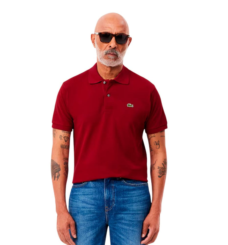 Polo Casual_Men_LACOSTE Chemise Col Bord-cotes Manches