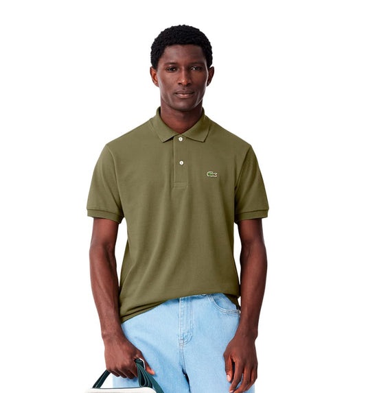 Polo Casual_Hombre_LACOSTE Chemise Col Bord-cotes Manches