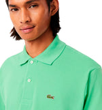 Polo Casual Lacoste Chemise Col Bord-Cotes Manches