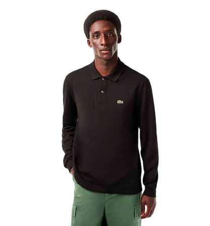 Polo Casual_Hombre_LACOSTE Long Sleeved Ribbed Collar Shirt