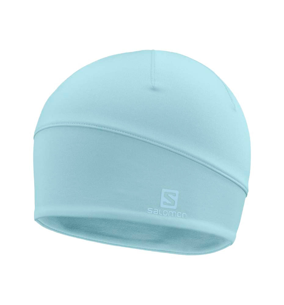 Trail Hat_Men_SALOMON Active Beanie Light Blue