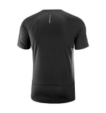 T-shirt M/c Trail_Men_SALOMON Cross Run Ss Tee M