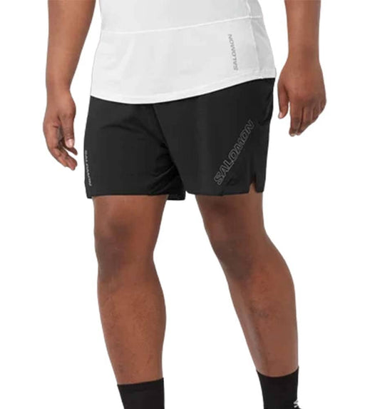 Short Trail_Hombre_SALOMON Sense Aero 5 Shorts M Deep