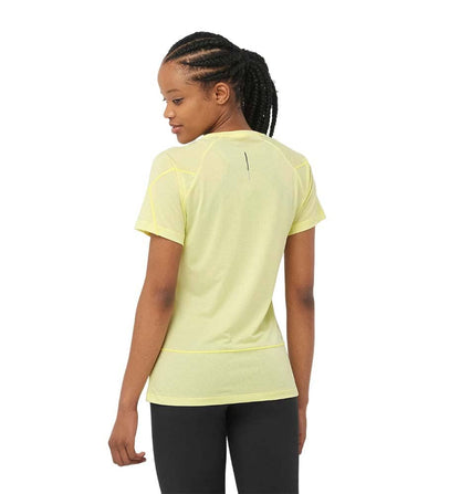 Camiseta M/c Trail_Mujer_SALOMON Cross Run Ss Tee W