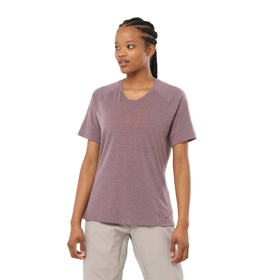 Camiseta M/c Trail_Mujer_SALOMON Runlife Ss Tee W