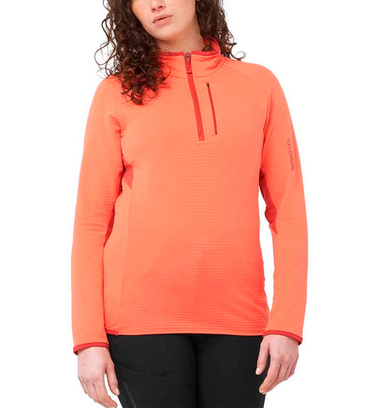Sudadera Trail_Mujer_SALOMON Essential Ltwarm Hz W