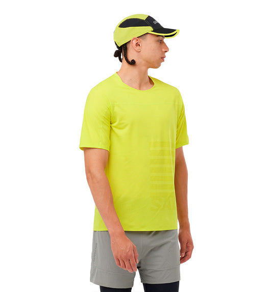 Camiseta M/c Trail_Hombre_SALOMON Sense Aero Ss Tee Gfx M