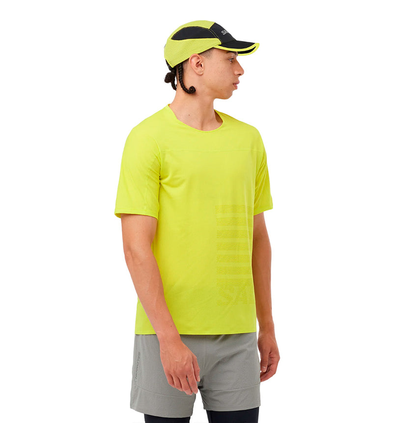 T-shirt M/c Trail_Men_SALOMON Sense Aero Ss Tee Gfx M