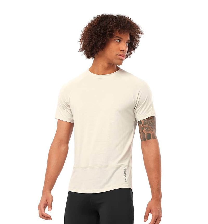 T-shirt M/c Trail_Men_SALOMON Cross Run Ss Tee M