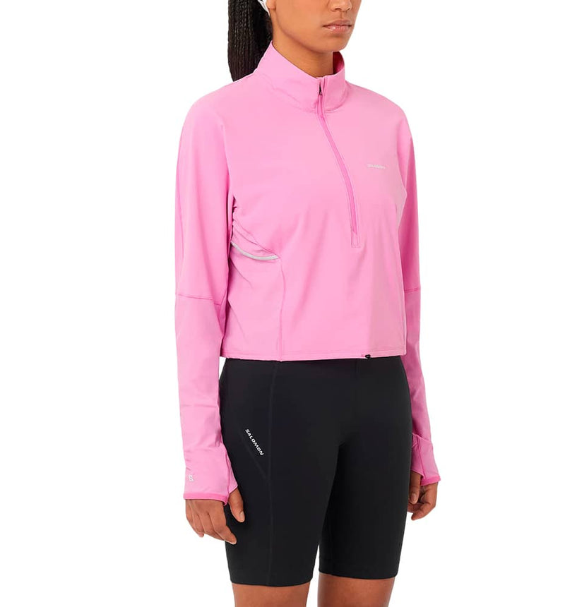 Sudadera Trail Salomon Sense Aero Hybd Cp Plvr W